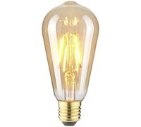 LightMe LED Bulb Amber 2.5W E-27 Nostalgic Gold-Warm Light