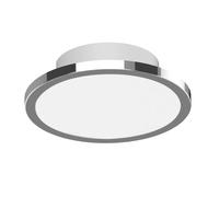 LIGHTME LED ceiling light Aqua Ø14.7cm chrome