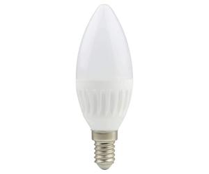 LightMe LED Opal Candle 8W (66W) SES E14 Warm White 2700K (non-dimmable)