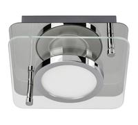 LightMe Aqua LED Wall Light GX53 6W Monochrome Chrome LM85636