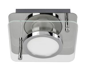 LightMe LM85638 Aqua LED Wall Light 18W Monochrome Chrome Finish