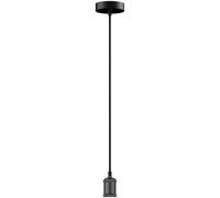 LightMe Pendant Light Black Minimalistic E27 Vintage Style LM85090