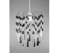 Lightmode Ely Pendant Lamp Shade Ceiling Light Droplet Teardrop BLACK SMOKE