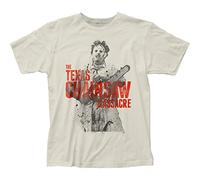 Lightn Texas Chainsaw Massacre T-Shirt Leatherface Movie Film Poster Horror Cult DVD W -S Black