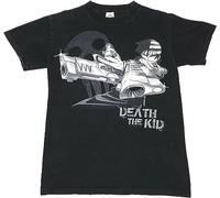 Lightn Vintage Death The Kid Soul Eater Anime Manga Men T-Shirt Tee-S Black