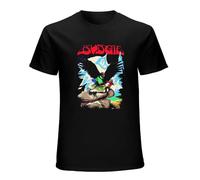 Lightnin Budgie Band Never Turn Back on a Friend T-Shirt Black t Shirt Oversized t-Shirt Mens Funny t Shirts BlackXL Black XL
