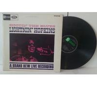 LIGHTNIN' HOPKINS - LIGHTNIN' HOPKINS hootin' the blues a brand new live recording, mono