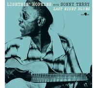 Lightnin' Hopkins with Sonny Terry : Last Night Blues VINYL Bonus Tracks 12"