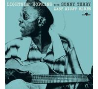 LIGHTNIN HOPKINS WITH SONY TERRY: LAST NIGHT BLUE (+3 BON - LP vinyl BRAND NEW
