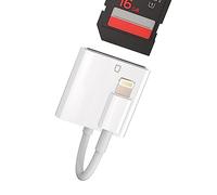Lightning Adapter SD Card Reader for iPhone Camera Memory Photo Photography Viewer Accessories Compatible for Apple MFI Certified 11 12 13 14 Pro Max X XS XR 8 7 6 Plus SE Ipad Air Mini 2018 2019 2020