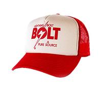 Lightning Bolt A Pure Source Trucker Cap Red