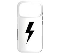 Lightning Bolt Black For Men Idea Gift Thunder Strike Case for iPhone 17 Pro
