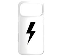 Lightning Bolt Black For Men Idea Gift Thunder Strike Case for iPhone 17 Pro Max