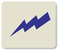 Lightning Bolt Crafting Face Painting Stencil 6cm x 7cm Reusable