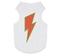 'Lightning Bolt Drawing Pop Art Colorful Red' Pet Dog/Cat T-Shirt (PT00108573)