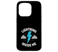 Lightning Bolt Storm Mood Gift Thunderstorm Lover Gift Case for iPhone 15 Pro
