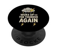 Lightning Bolt Storm Mood Gift Thunderstorm Lover Gift PopSockets Adhesive PopGrip