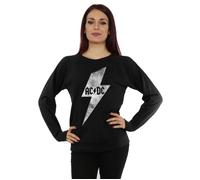 Lightning Bolt Sweatshirt AC/DC Black XS
