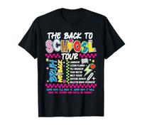 Lightning Bolt The Back To School Tour Teacher Bruh We Back T-Shirt