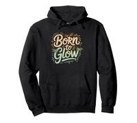 Lightning Bug Born Glow Firefly Motivational Summer Pullover Hoodie