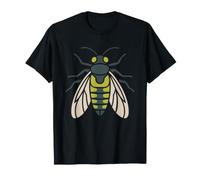 Lightning Bug Meadow Sunset Silhouette Summer Night Firefly T-Shirt