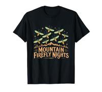 Lightning Bug Mountain Firefly Nights Summer Outdoors T-Shirt