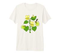 Lightning Bugs and Flowers Bugs Insects Entomology Beetle Premium T-Shirt