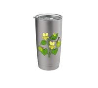 Lightning Bugs and Flowers Bugs Insects Entomology Beetle Stainless Steel Insulated Tumbler