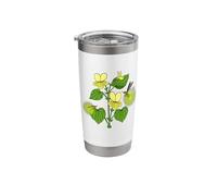 Lightning Bugs and Flowers Bugs Insects Entomology Beetle Stainless Steel Insulated Tumbler