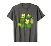 Lightning Bugs and Flowers Bugs Insects Entomology Beetle T-Shirt