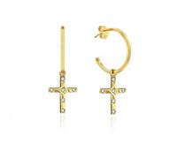 Lightning Cross Star Stud Eearrings For Women Ear Piercing Earring Jewelry Pendientes