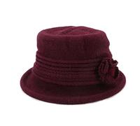 Lightning Deals Ladies Chunky Bobble Hat Burgundy Beanie Women Thermal Winter Beanie Christmas Beanie Hats Golf Beanie Hats Women Sales Clearance