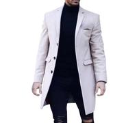 Lightning Deals Of The Day Prime Cocila Men Plus Size Winter Coat Lapel Collar Long Sleeve Padded Leather Jacket Vintage Thicken Coat Sheepskin Jacket Industrial Winter Jackets Warehouse Clearance