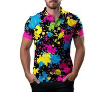Lightning Deals of The Day Prime Men's Casual Cotton Linen Short Sleeve Henley Shirt Summer Lightweight Banded Collar Beach Tops Ribbed Collar Golf Polo Shirt Fash Warehouse Clearance Bargains Sale