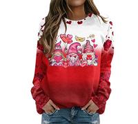 Lightning Deals Of The Day Prime Oversize Tshirts Womens Womens Floral T Shirt Amazon Christmas Jumpers Women Ladies Short Sleeve Tunic Tops Long Sleeve Running Top Sales Clearance Red