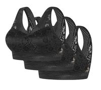 Lightning Deals of The Day Prime Padded Sports Bras Women 1/2/3 Pack Super Comfort Support Full Coverage Seamless Bralette Wireless Sleep Yoga Workout Bra for Ladies Sports Everyday Bra Buy Again