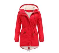 Lightning Deals Of The Day Prime Today Womens Parka Coat Jackets Waterproof Fleece Lined Winter Coats Padded Thicken Sherpa Overcoat with Faux Fur Hooded Ladies Outwear Liquidation Pallets