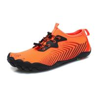 Lightning.Deals+of The Day Today Sale Hike Barefoot Water Shoes Womens Mens Swim Beach Pool Sea Wet Aqua Shoe Quick Drying Lightweight Comfortable Breathable Womens Barefoot Shoes Orange 8