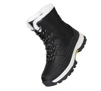 Lightning Deals of The Day Today Sale Snow Boots Womens Waterproof Winter Comfortable Cotton Shoes Anti Slip Boots for Women Snow Boots Waetpoof Wide Fit Ankle Good Deals for Today (Black, 5)