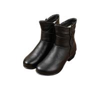 Lightning Deals of The Day Today Sale Womens Waterproof Snow Boots [] Men's High Performance Warm Snow Boots Weather Comfortable and Ladies Wide Fitting Returns Pallets Sale UK Black