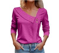 Lightning Deals of Today Clearance Womens Summer Tops Long Sleeve V Neck T-Shirts Going Out Blouses Shirt Tee Casual 2525 Trendy Tunic Top Clothes Plus Size