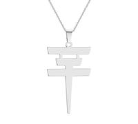 Lightning Deals Of Today Prime Tokyo Hotel Pendant Necklace,Minimalist Fashion Geometry Stainless Steel Pendant Jewelry, Japanese Geometric Necklace, Women's Jewelry Gift