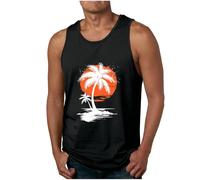 Lightning Deals Running Vests Mens With Bottle Vest Tops Summer Xxl White Men Ribbed Sleeveless Hi Vis T Shirt Holiday Clothes For Xxxl Men'S Orange Athletic Uk Pockets Slim Belly Thermal