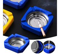 Lightning Deals Today Prime Ashtray,Windproof,Cigarette Ashtray for Indoor or Outdoor Use，Ash Holder for Smokers,Desktop Smoking Ash Tray for Home Office Decoration