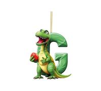 Lightning Deals Today Prime Dinosaur 26 English Letters Christmas Tree Decorations, Alphabet Letter Pendant, Hanging Ornament, Home Party Decor