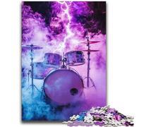 Lightning Drum Set Jigsaws 2000 Pieces for Adults,for Educational Game Challenge Toy for Is Ideal As A Gift for The Whole Family (70X100cm)