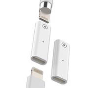 Lightning Female to Lightning Female Adapter (2 Pack) for Apple Pencil 1st Gen Generation Charging Adaptor for iPad for apple Pencil Accessories Dongle for Apple Pen Charging Connection Cable Charger