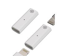 Lightning Female to Lightning Female Adapter(2Pack)Apple Pencil 1st Generation Charger Accessories Pen Charging Adapter Ipencil Charge Dongle Thunderbolt 4 Type C Connector for iPhone Cable Accessory