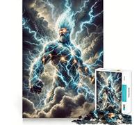 Lightning God 1000 Piece Jigsaw Puzzles for Teenagers Jigsaw Creative Fun Smooth Cut Home Game Perfect Decor (50x75cm)
