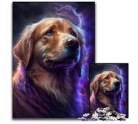 Lightning Guinea Pig Jigsaws 1000 Pieces for Adults Wooden Puzzles Birthday Gift Idea, Challenging Brain Teaser Game 50x75CM/19.68x29.52inch